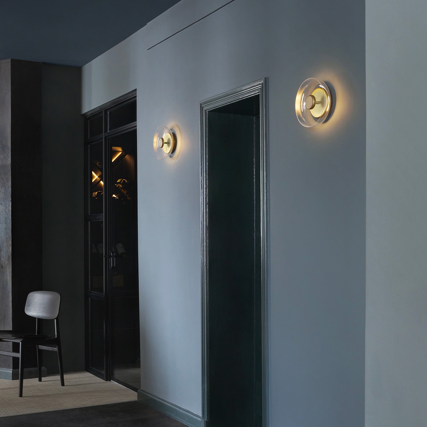 BLOSSI - Glass wall sconce, elegance and luxury