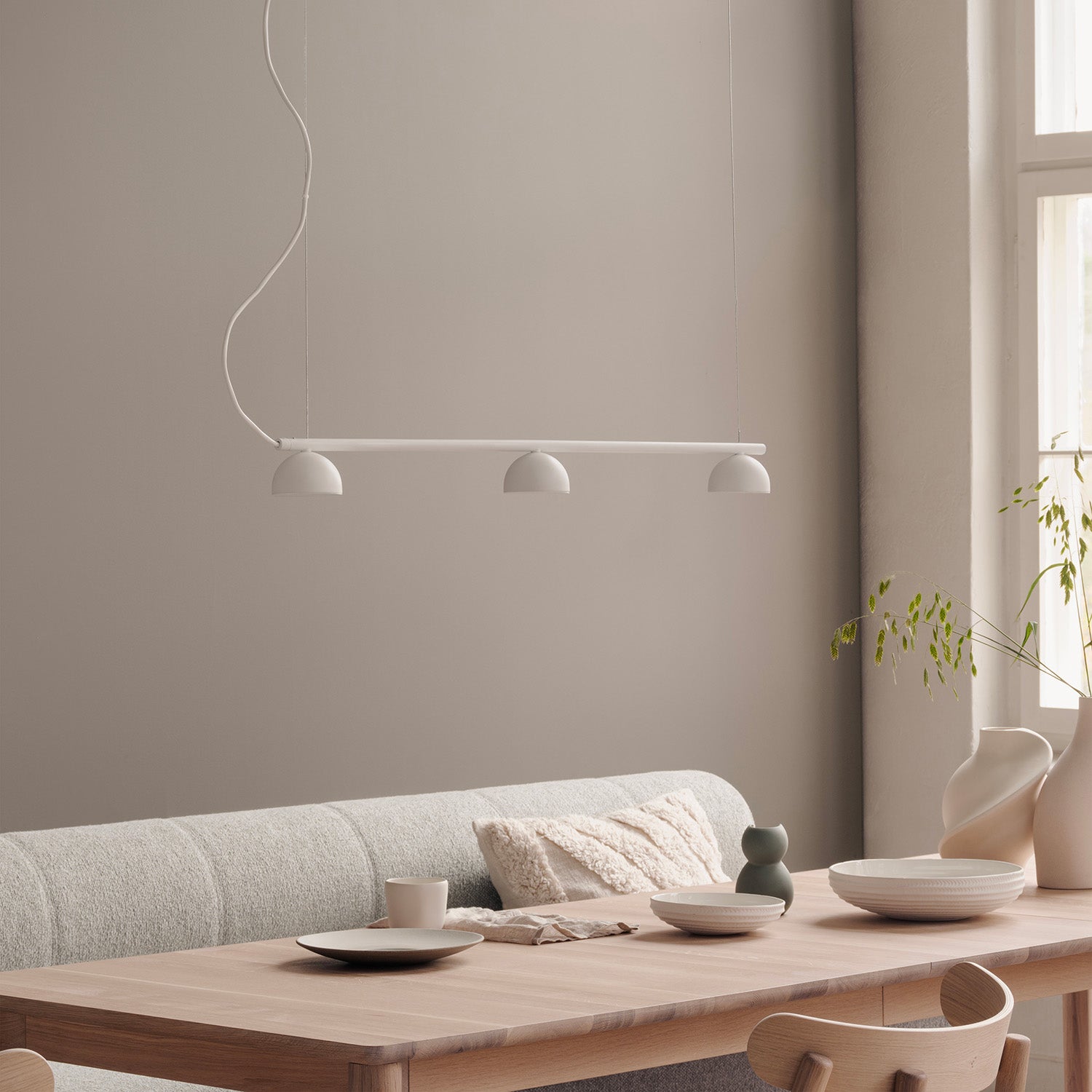 BLUSH Rail - Longue suspension minimaliste et contemporaine
