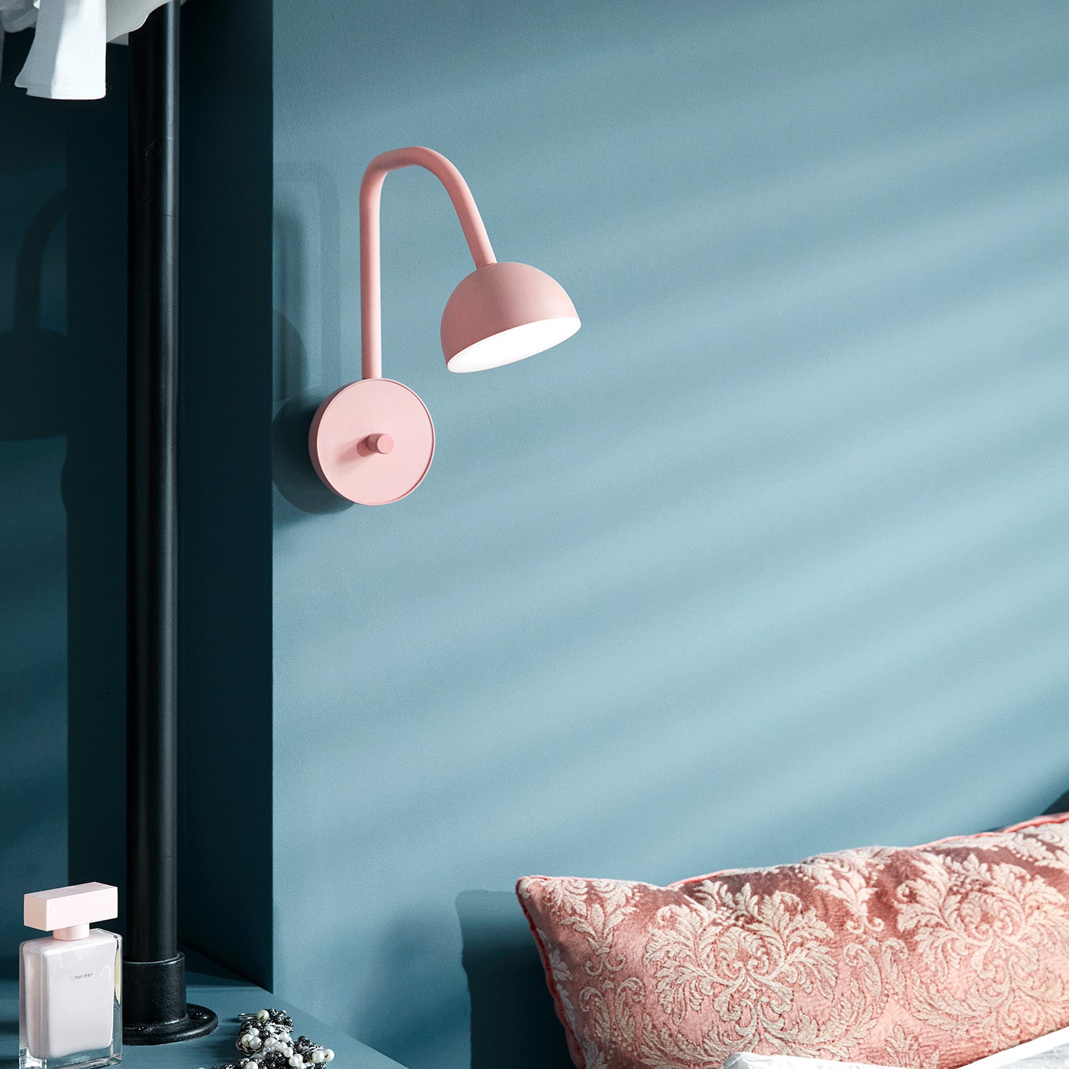 BLUSH Wall - Applique da parete per camera, lampada da lettura testata del letto