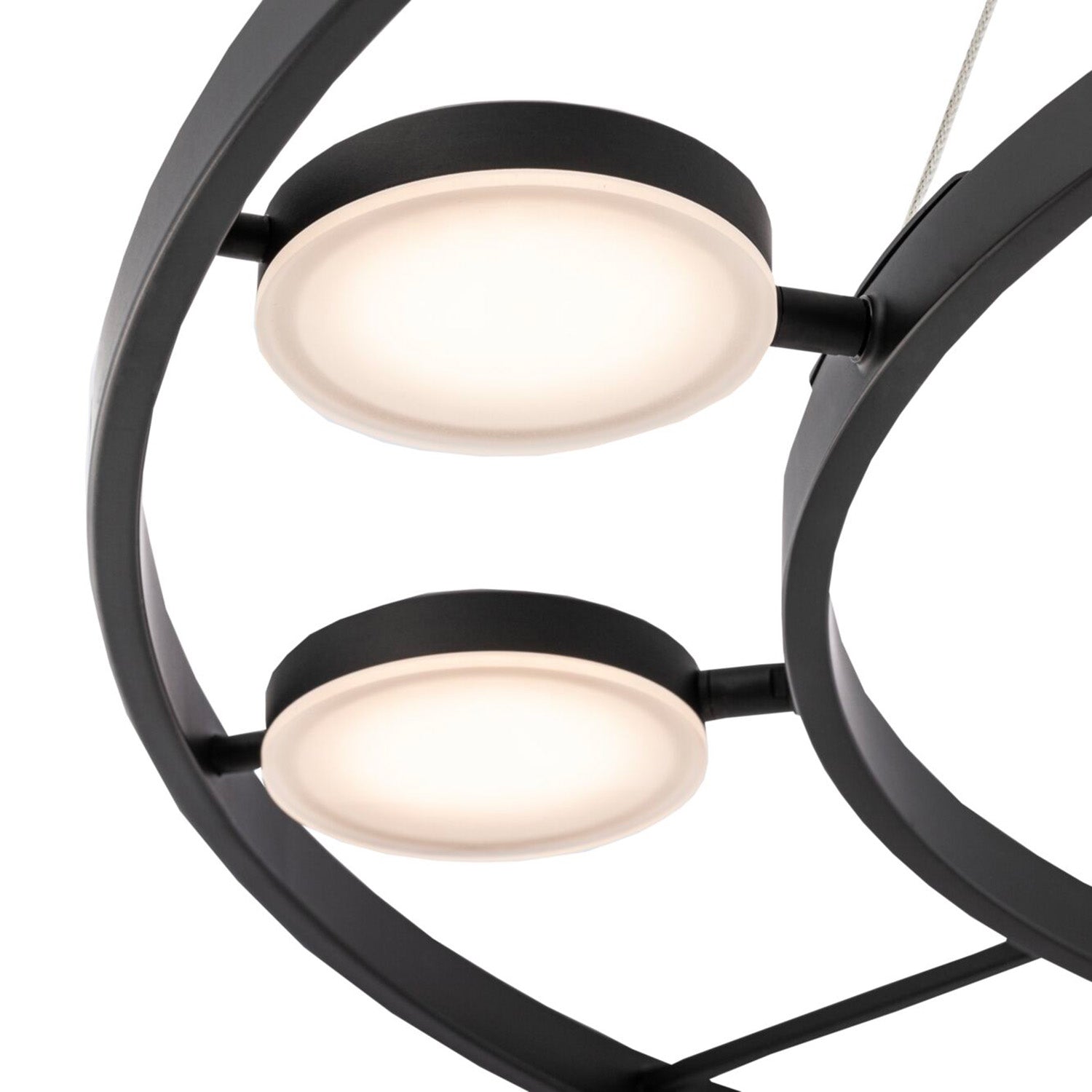 FAD - Circular chandelier with adjustable spotlights