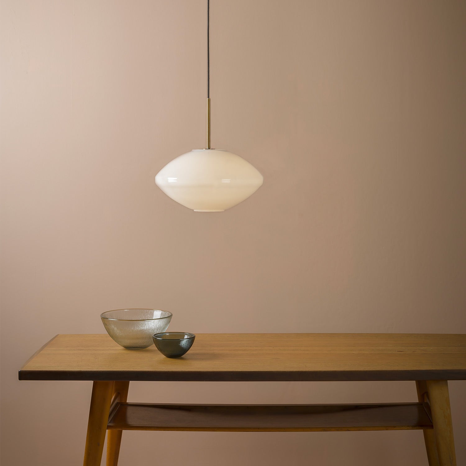 ARCHIVE 4280 - Handmade suspension in blown glass