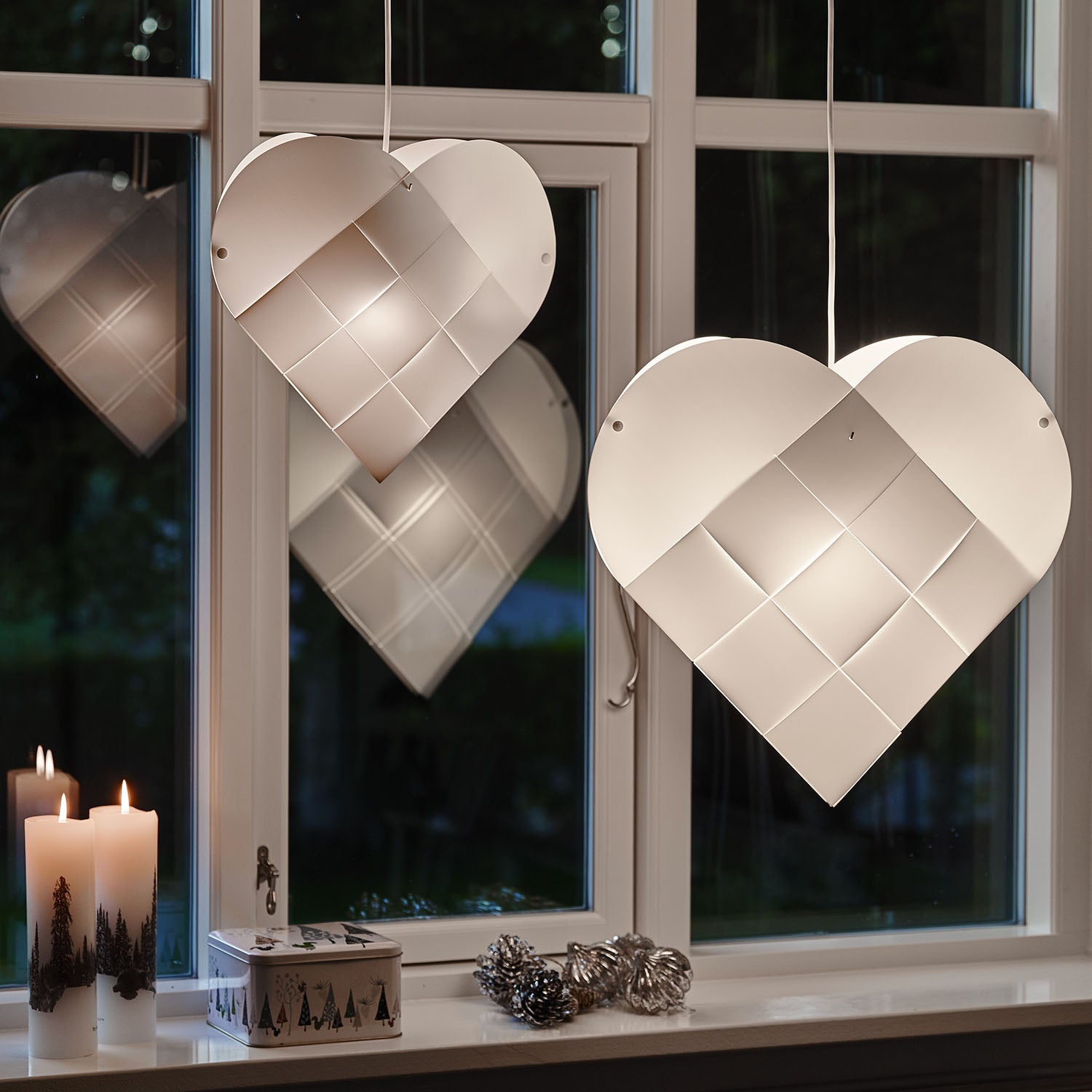 HEART - Suspension en forme de coeur fabriquée à la main
