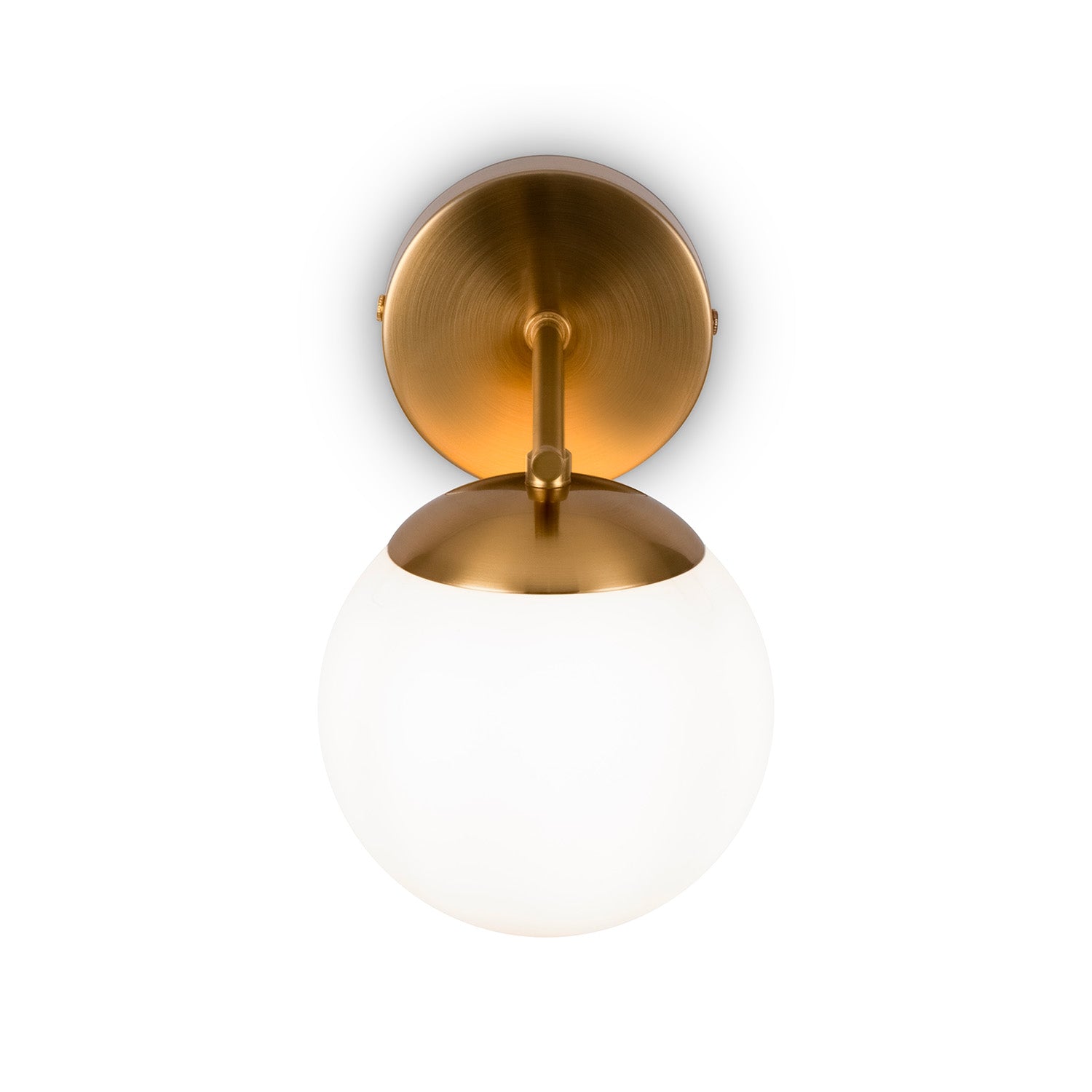 MARBLE - Applique doré art déco avec boule en verre