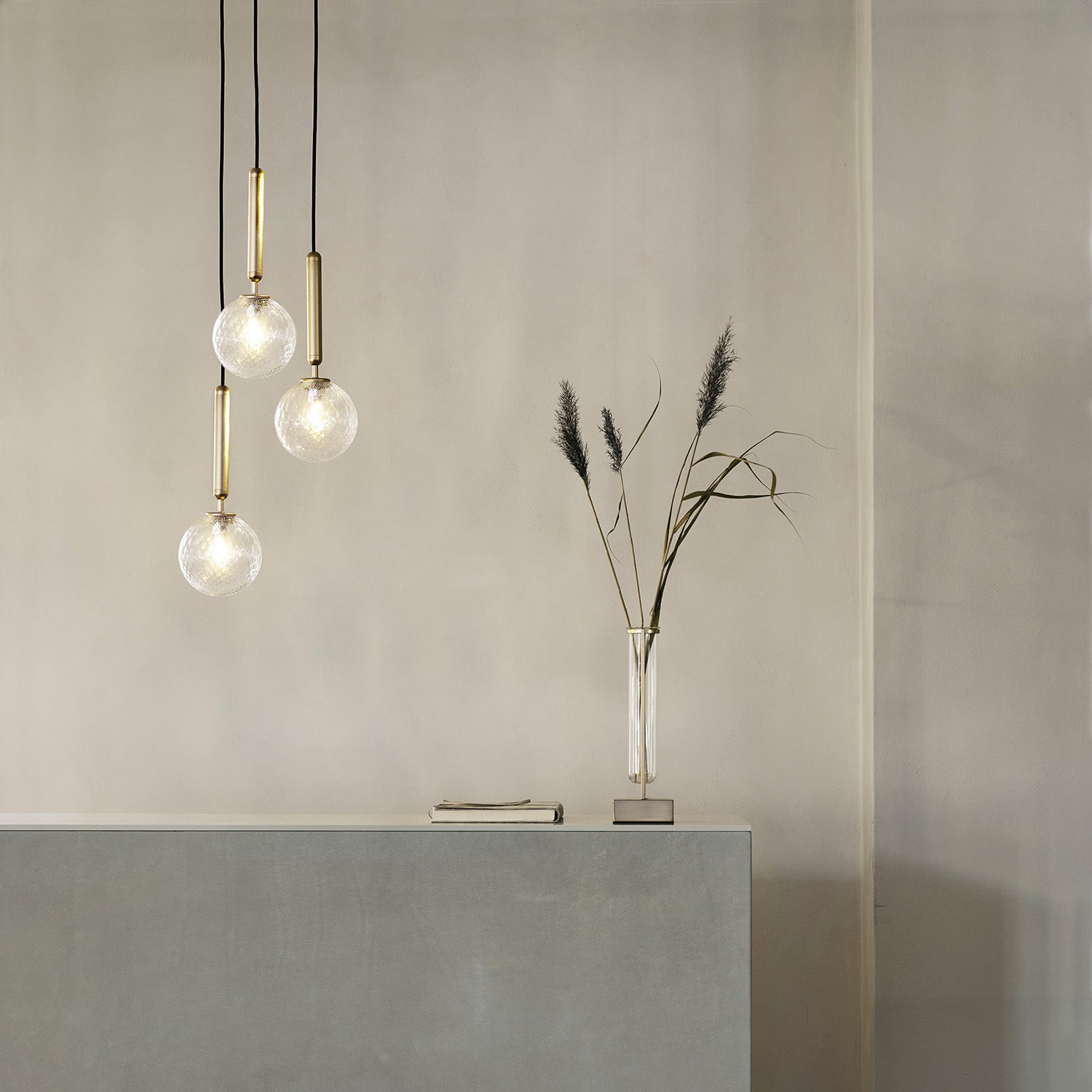 MIIRA 3 Optic - Lámpara colgante elegante de alta gama, salón o cocina