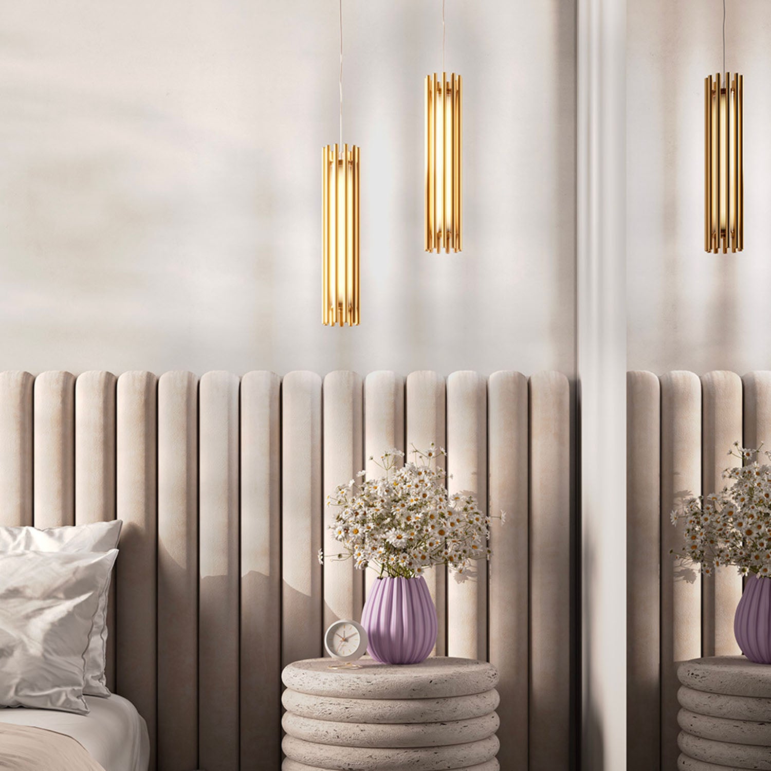 SONATA - Lámpara colgante moderna y de diseño, LED integrada