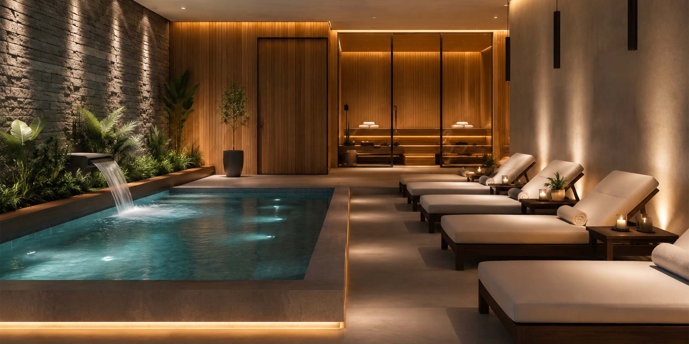 Éclairage de spa : ambiance relaxante, zones humides et indice IP