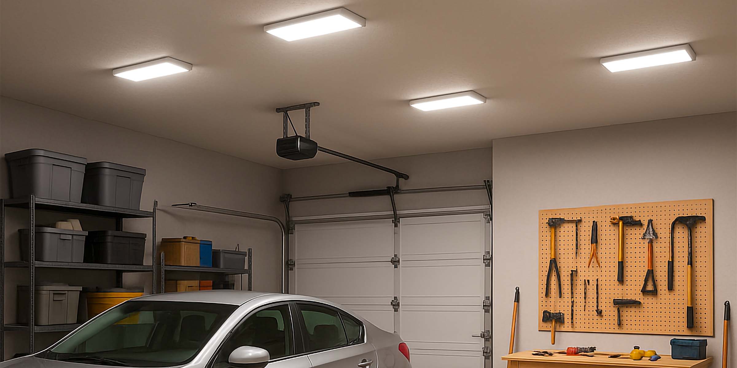 Quel éclairage pour le garage ? Nos conseils pour bien illuminer cet espace