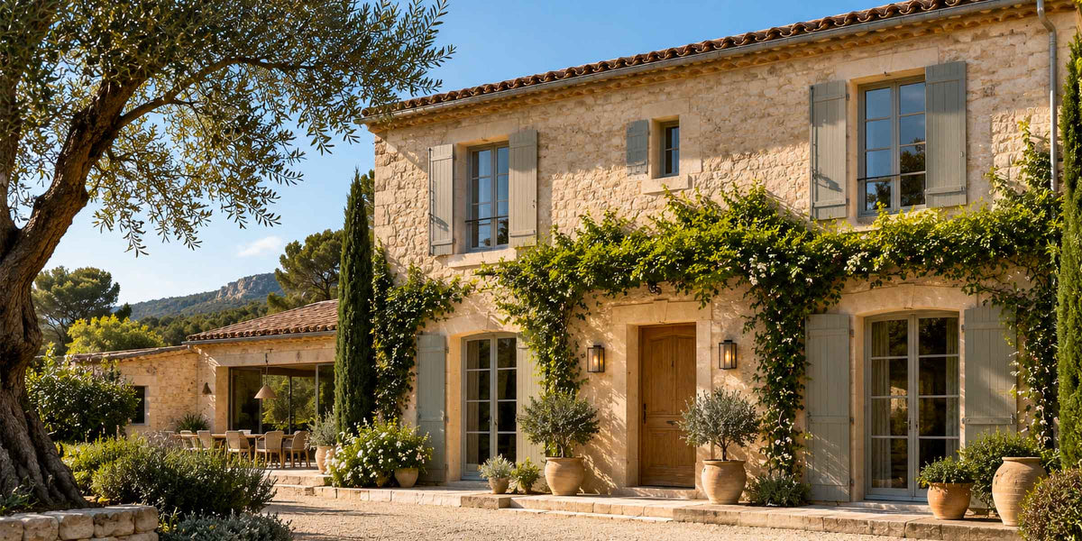 Comment moderniser une façade provençale sans perdre son charme ?