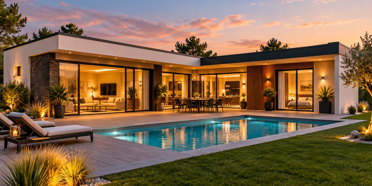 Comment aménager une maison en L ?