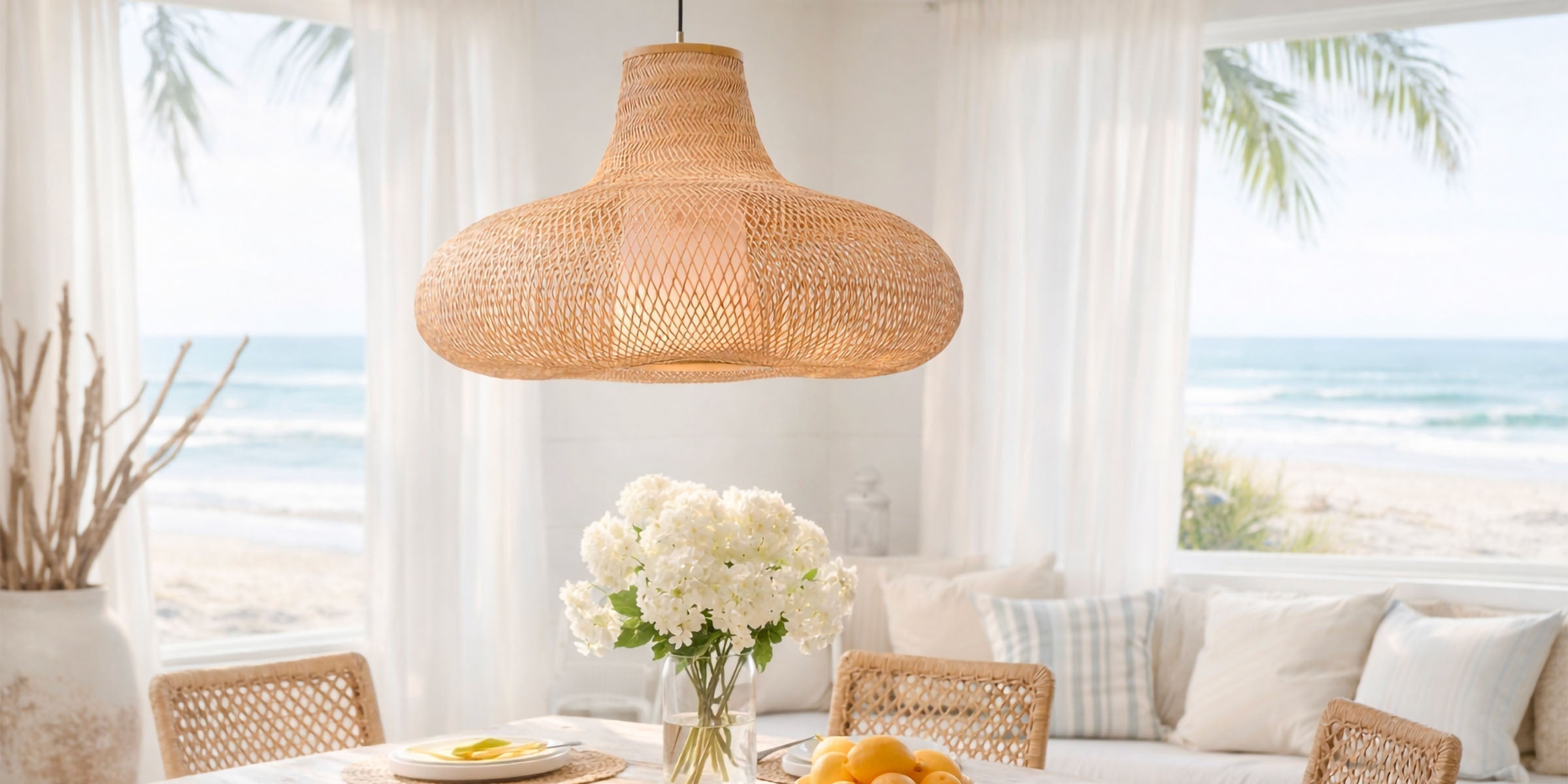 Décoration bord de mer : quels luminaires choisir pour chaque pièce ?