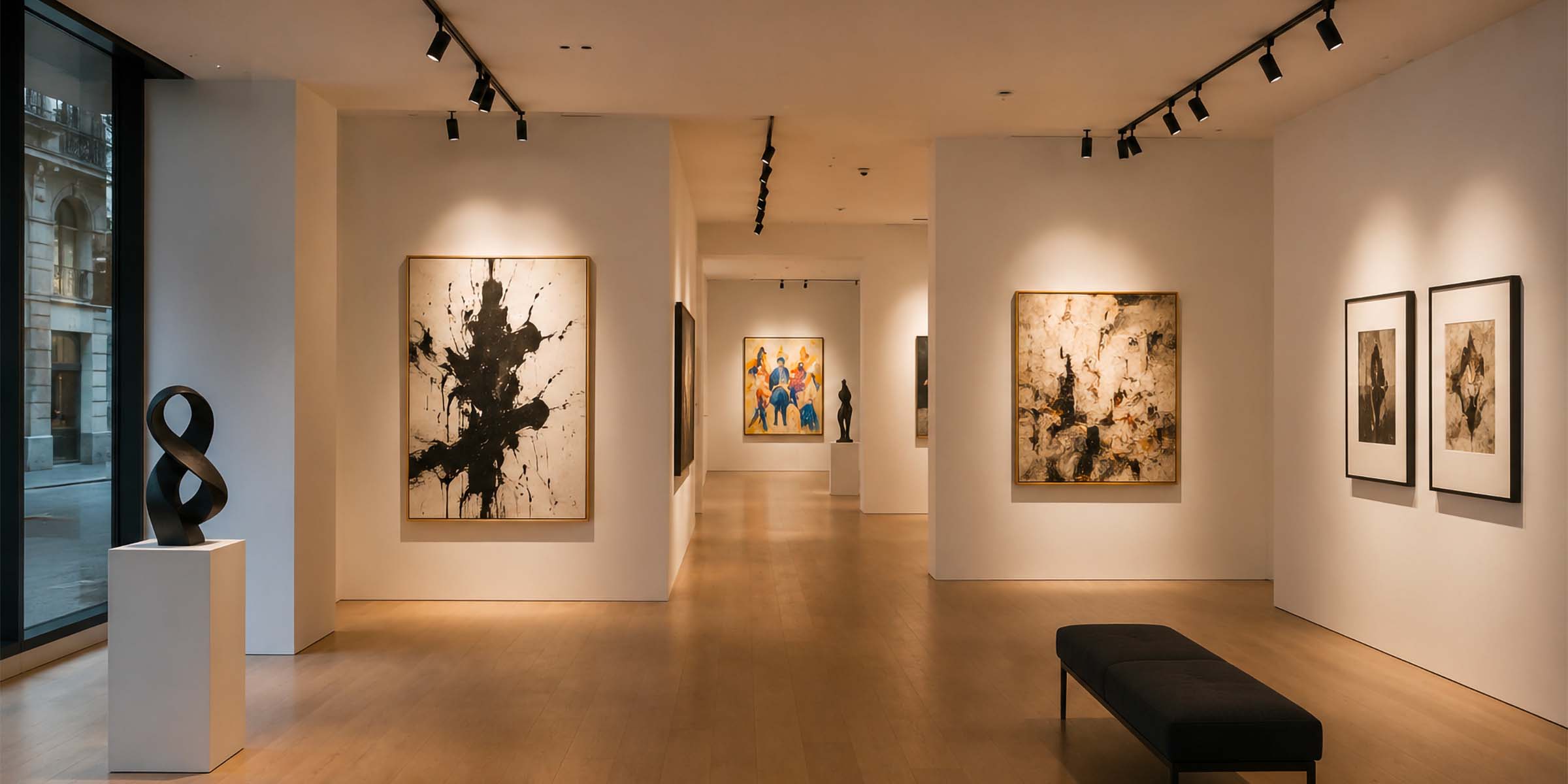 Éclairage de galerie d’art : orienter la lumière sans dénaturer les œuvres