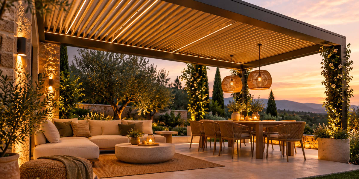 Comment aménager une pergola comme une véritable pièce extérieure ?