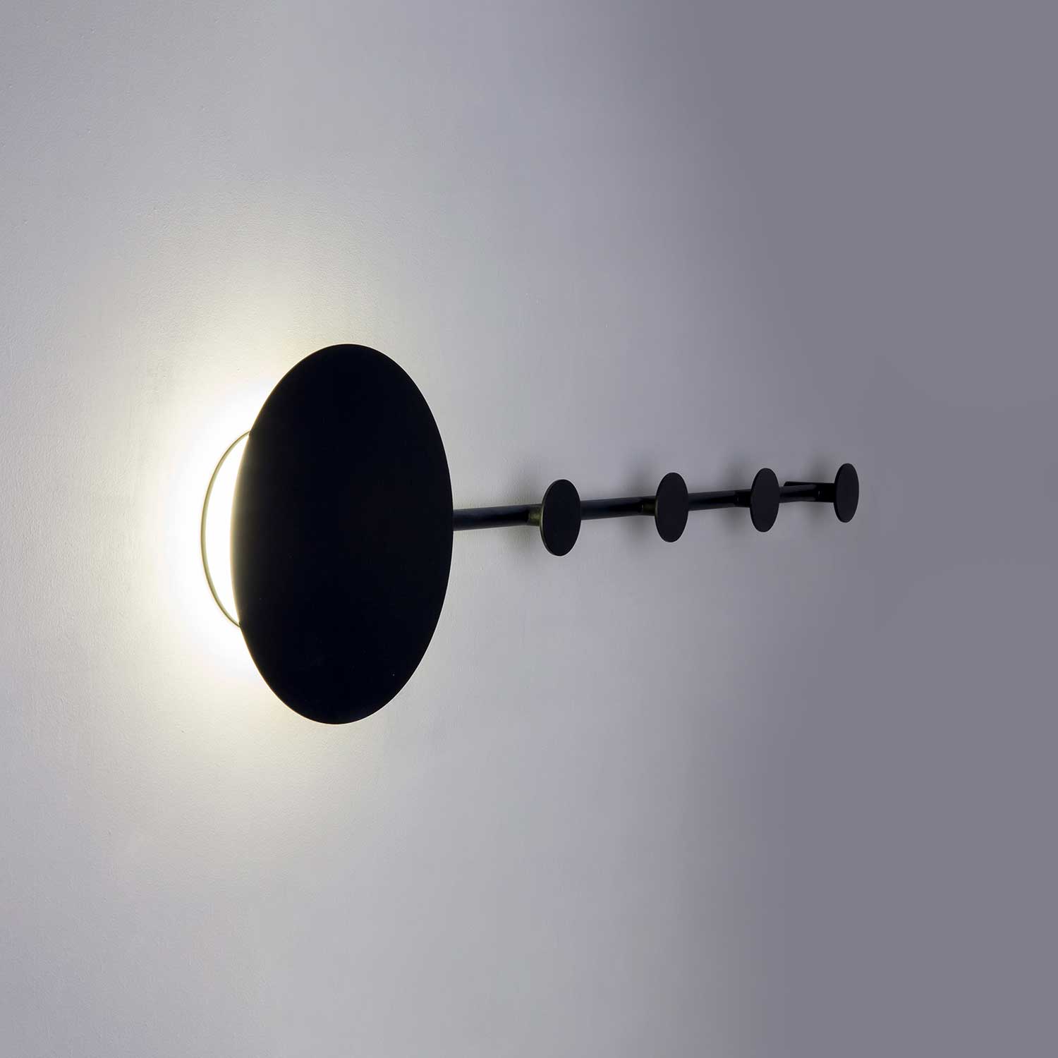 Han - Aplique de pared led perchero estilo contemporáneo