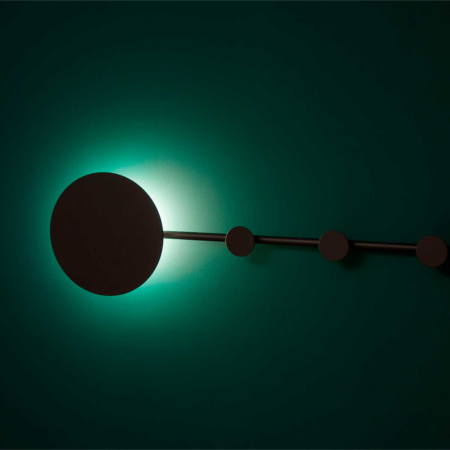 Han - Aplique de pared led perchero estilo contemporáneo