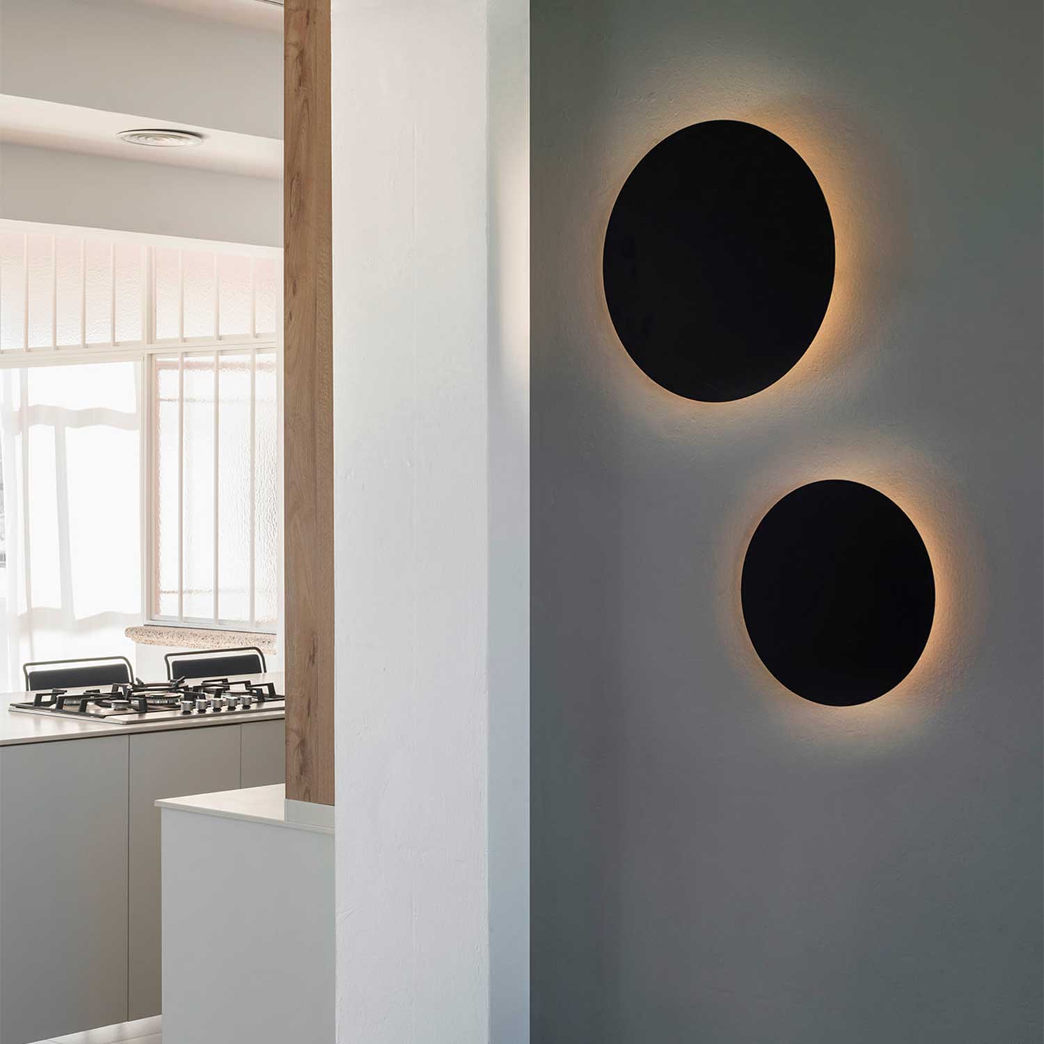 Board - Applique murale LED en ardoise pour cuisine