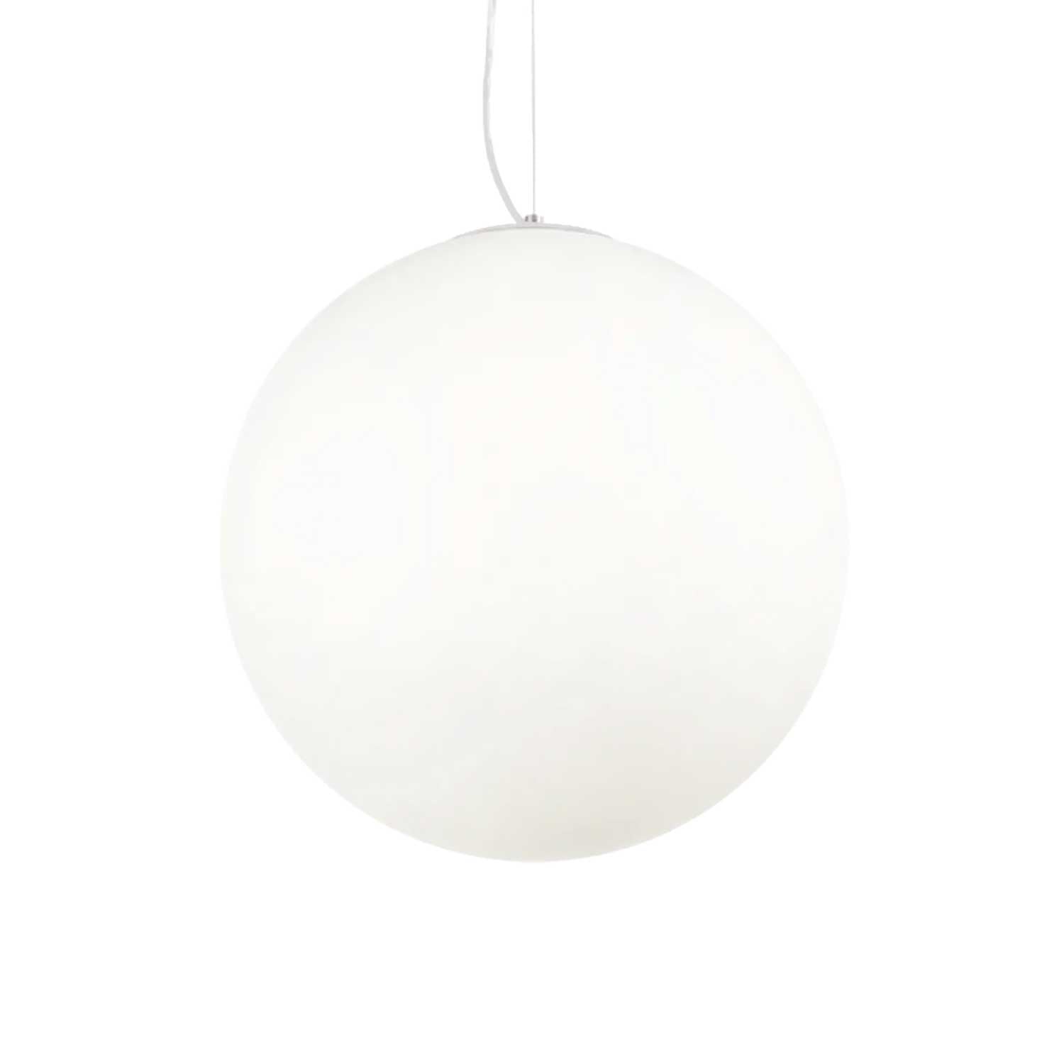 Mapa - Designer opaque white glass ball pendant light