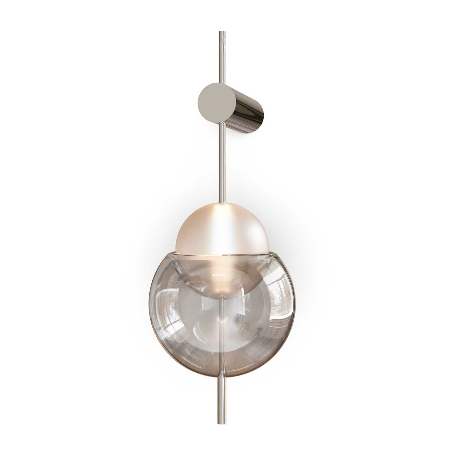 Galileo - Applique murale LED luxe sphère en verre design pour chambre