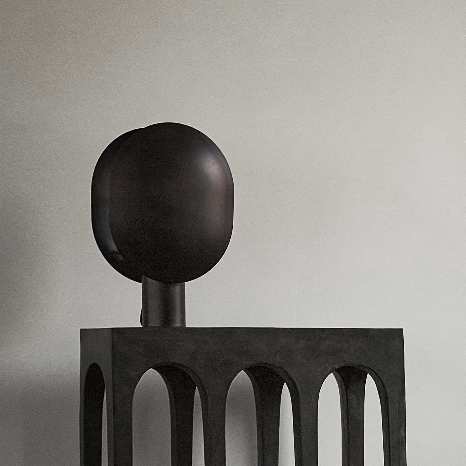 Clam Table - Lampe à poser en métal design contemporain