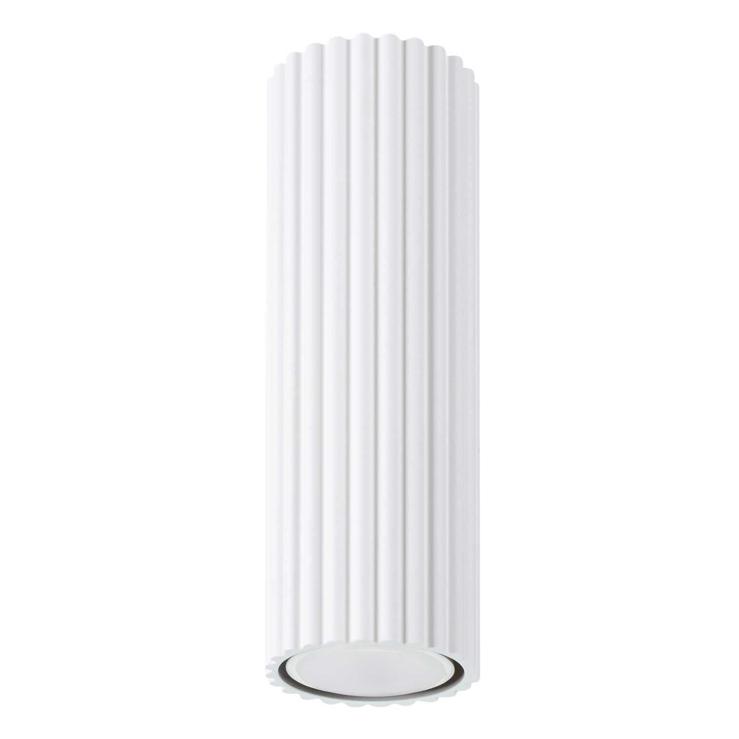 Buna - Fluted aluminum tube ceiling light for modern living room