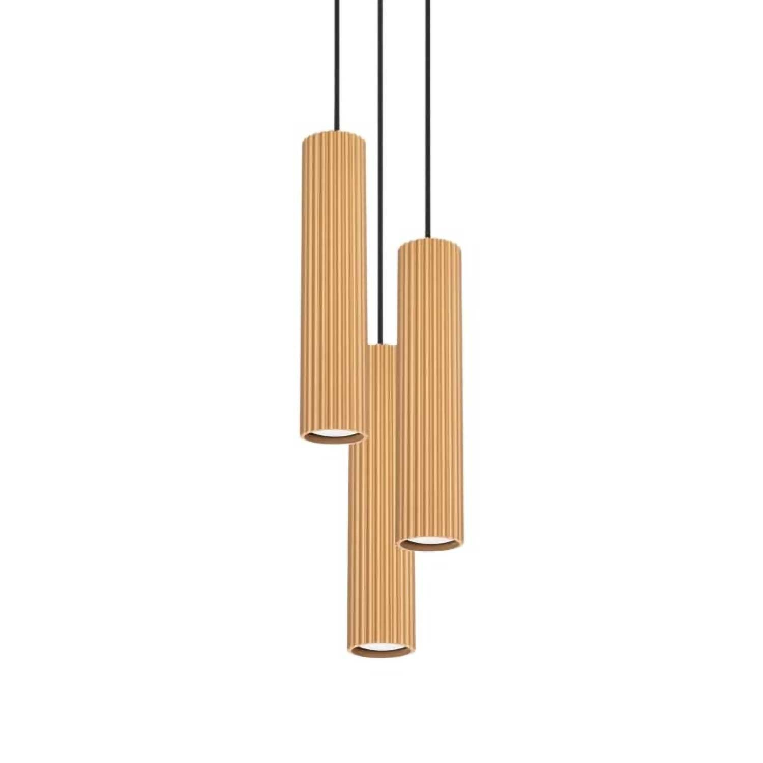 Buna - 3-light designer dining room chandelier