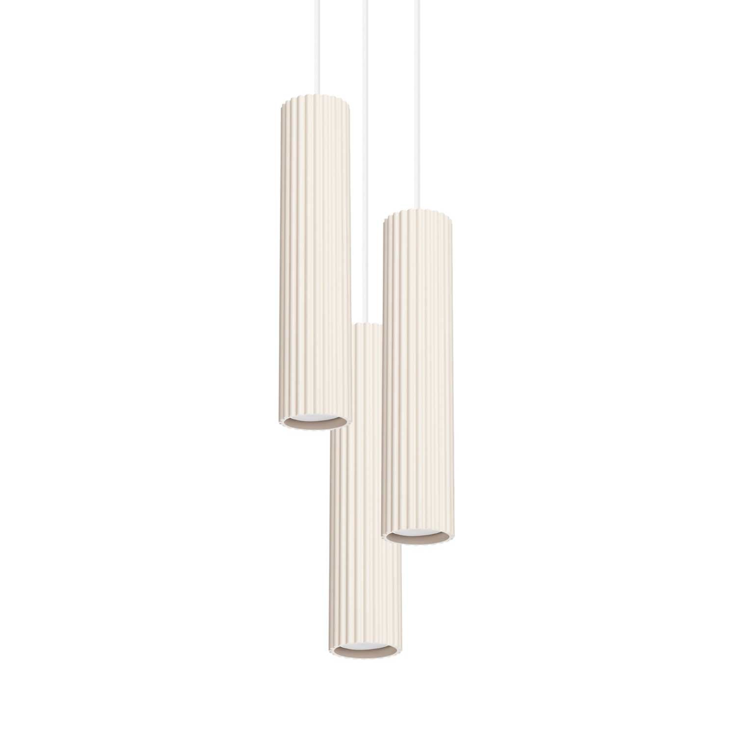 Buna - 3-light designer dining room chandelier