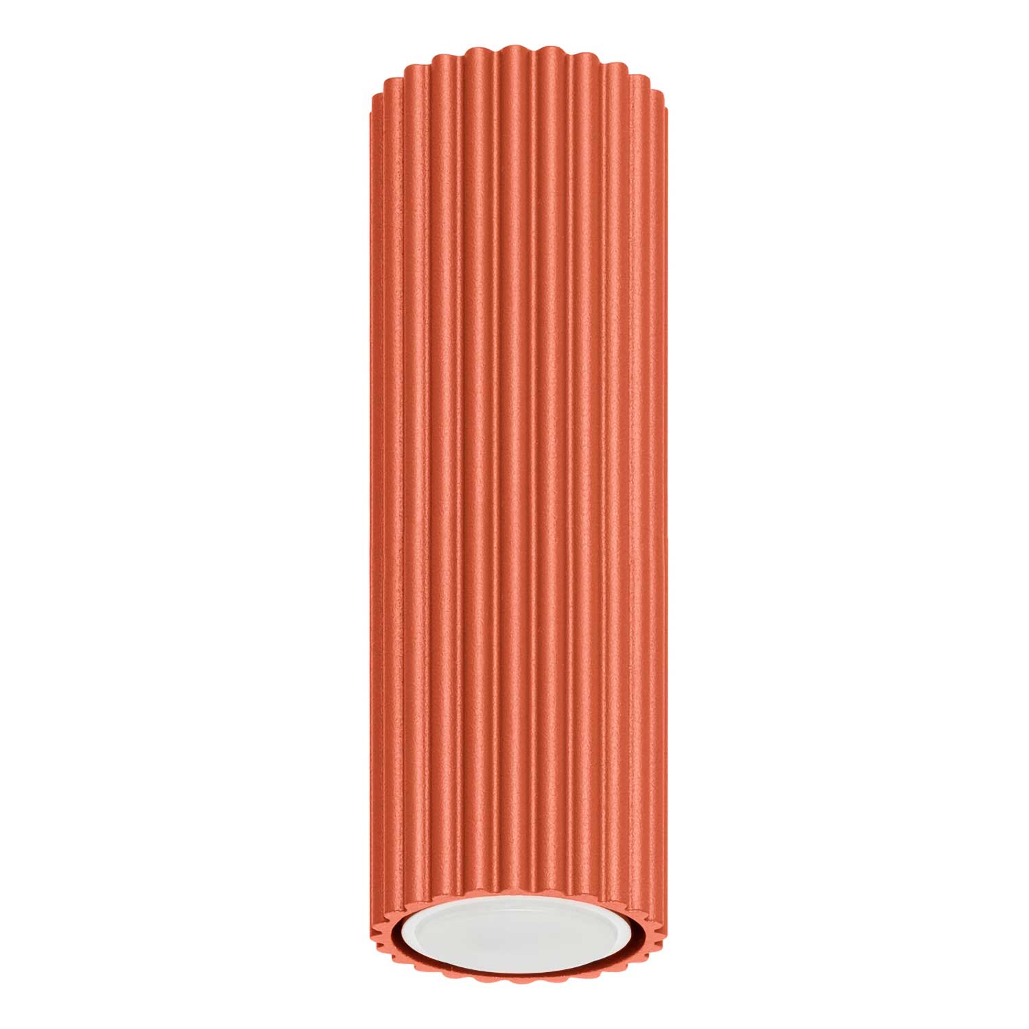 Buna - Fluted aluminum tube ceiling light for modern living room
