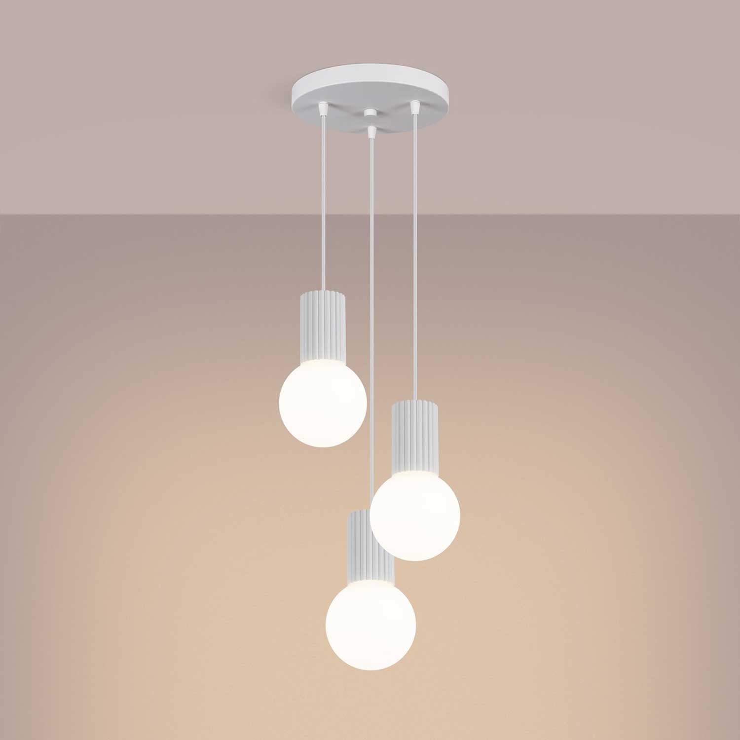 Isis - Modern colorful dining room chandelier