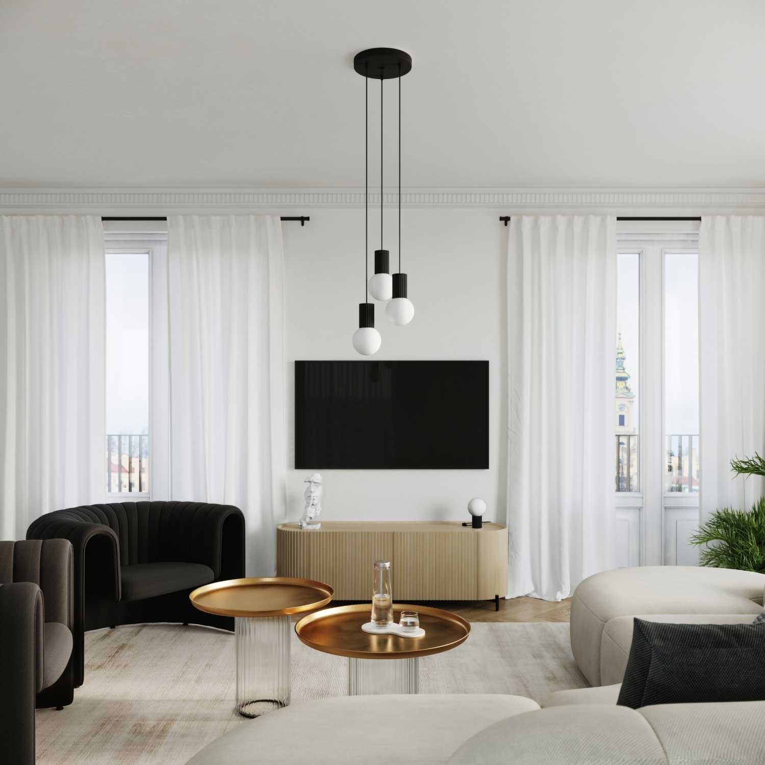 Isis - Lampe à poser colorée pour chambre moderne