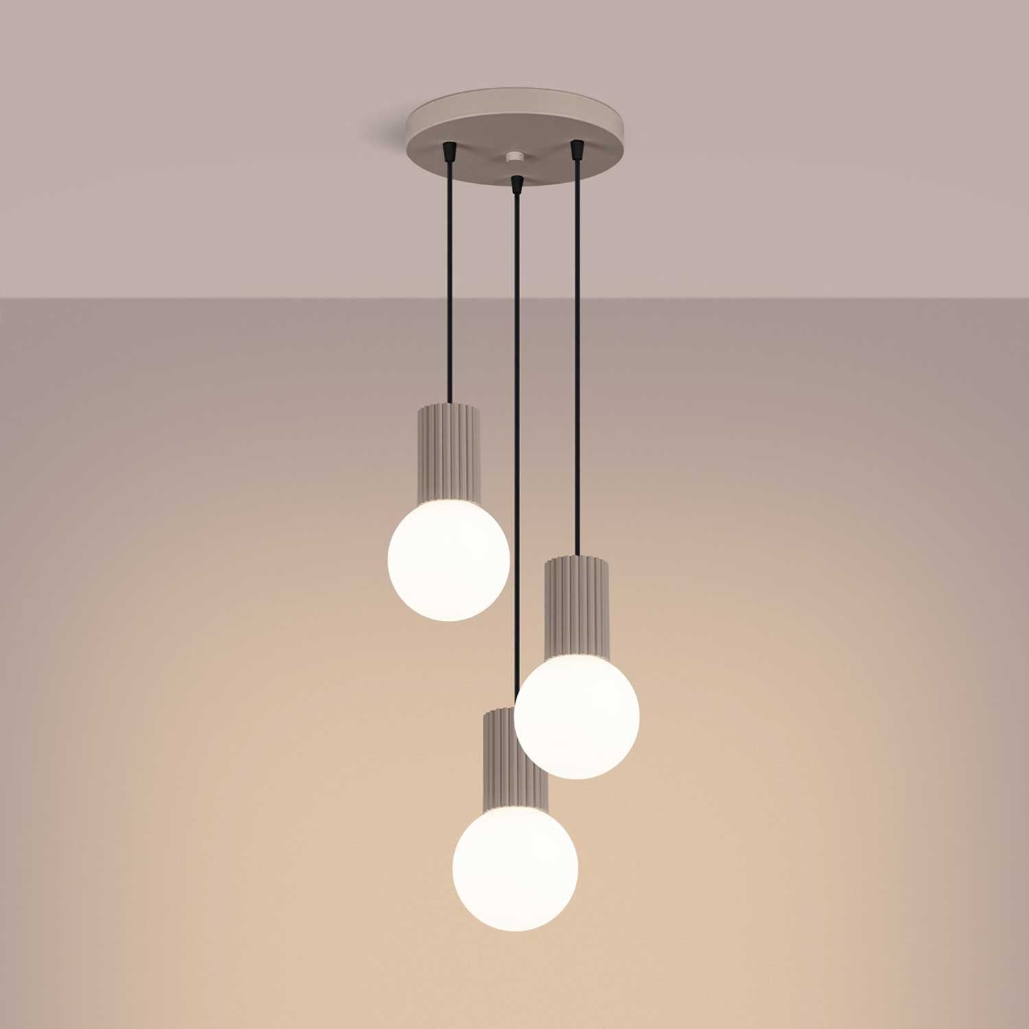 Isis - Modern colorful dining room chandelier