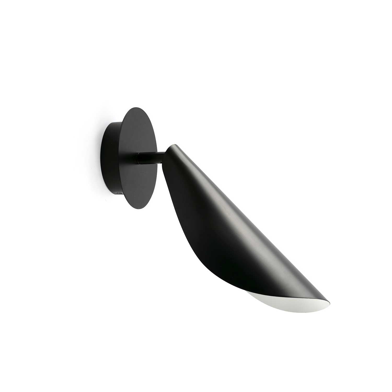 Liggera - Applique murale noire design pour salon