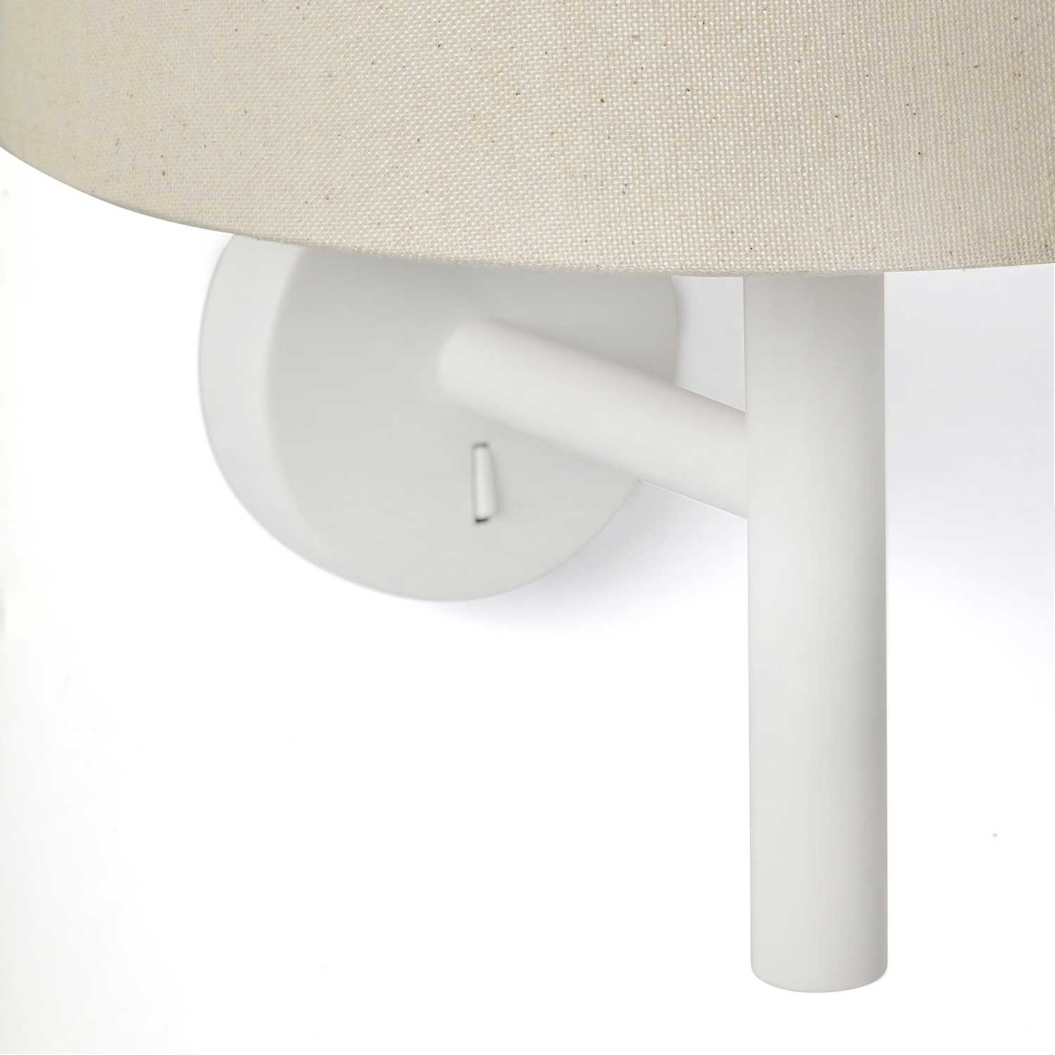 Windsor - Applique murale moderne en tissu pour salon et chambre