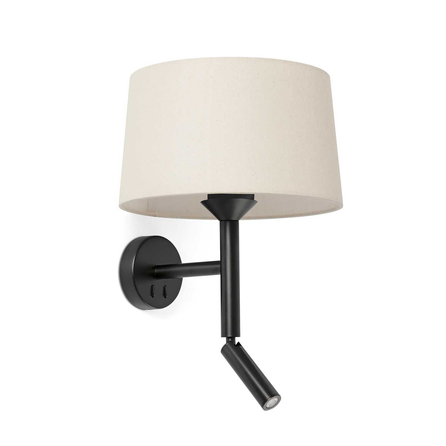 Windsor - Applique murale moderne en tissu pour salon et chambre