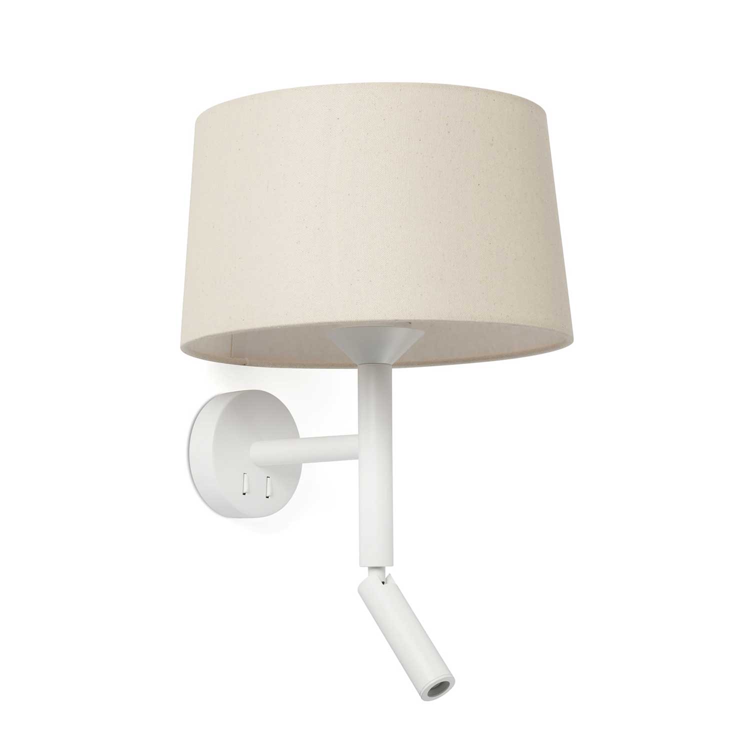 Windsor - Applique murale moderne en tissu pour salon et chambre