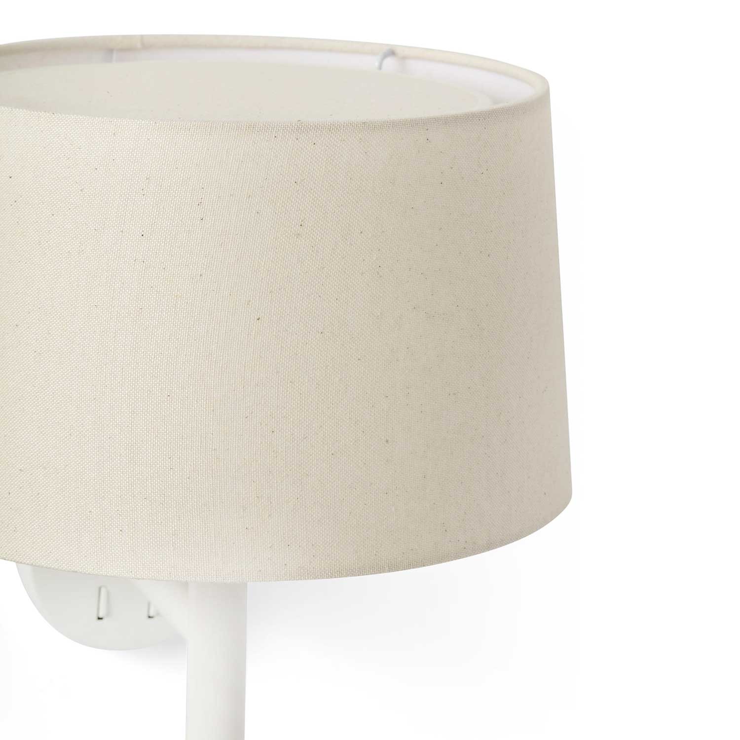 Windsor - Applique murale moderne en tissu pour salon et chambre
