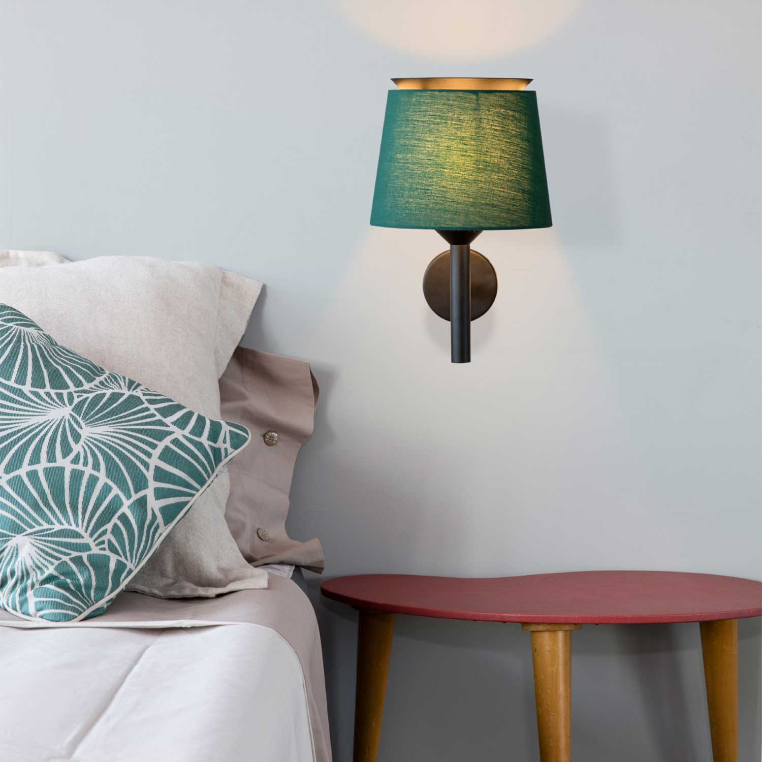 Savoy – Elegante Hotel-Wandleuchte mit Leselampe