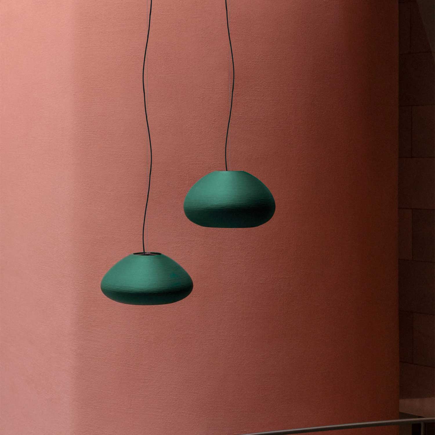 Mar - Suspension design verte pour salle à manger