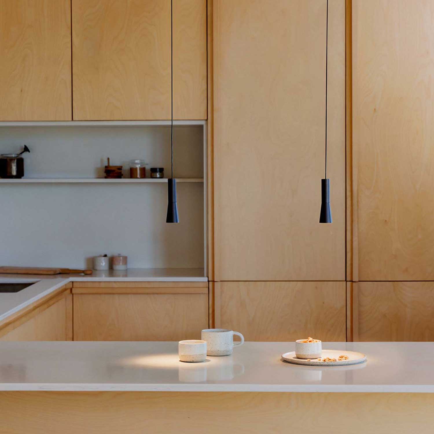 Nina - Small metal LED pendant light for modern kitchen