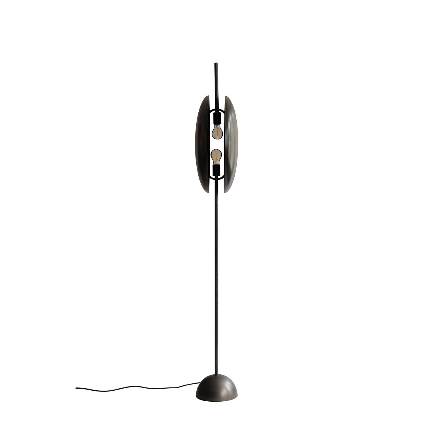 Totem Floor - Lampadaire metal bronze pour salon design