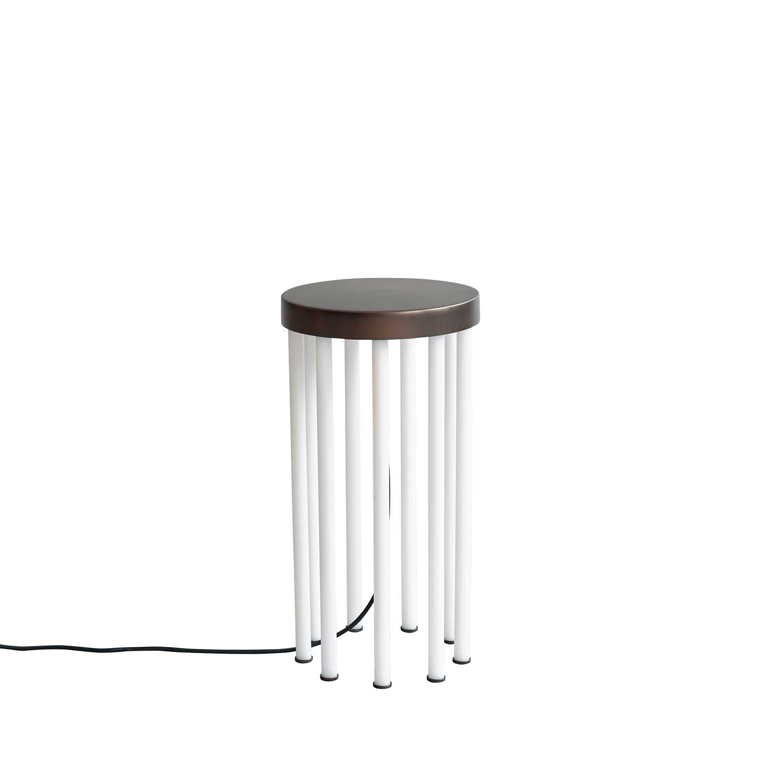 Neon - Lampe table design tube pour salon contemporain