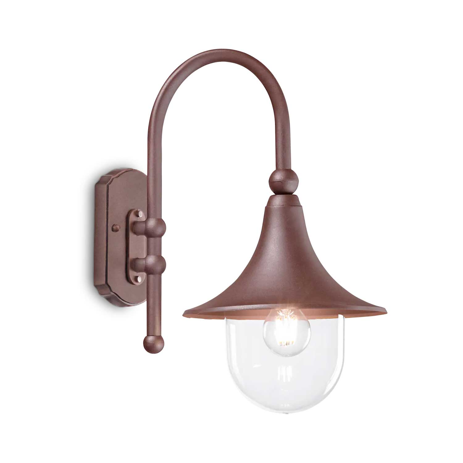 CIMA - Vintage gray or aged brass exterior wall light