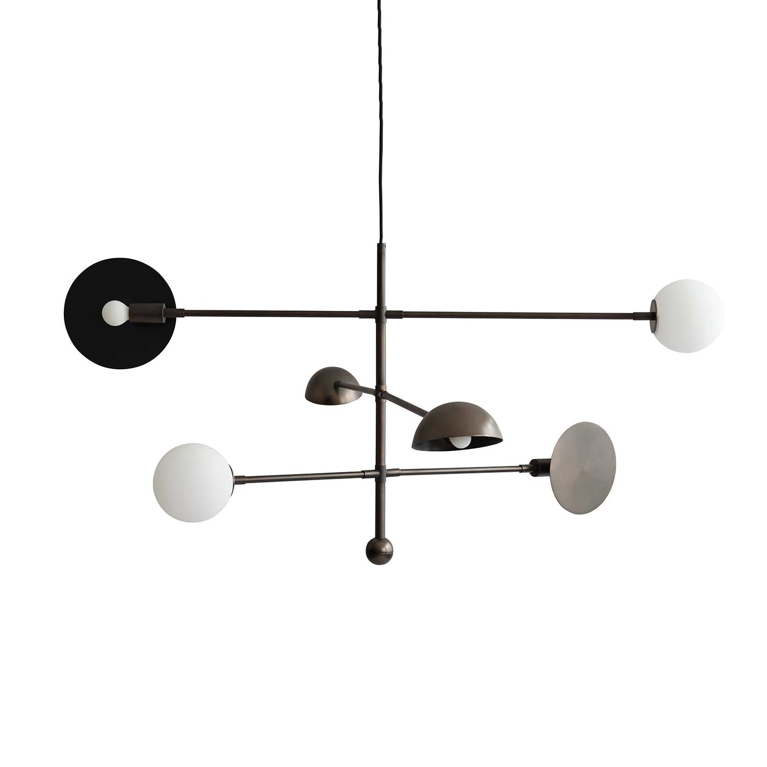Shan Chandelier - Suspension design en métal pour salle à manger