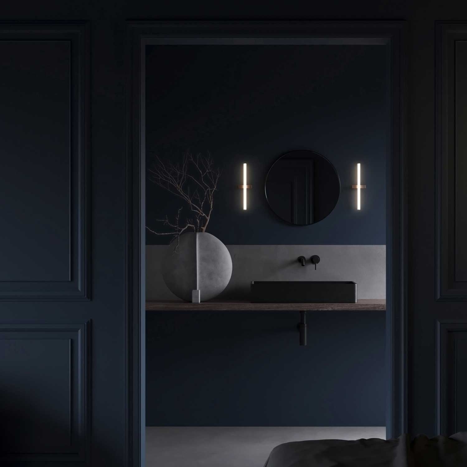 Stick Wall - Applique murale LED design pour salon contemporain