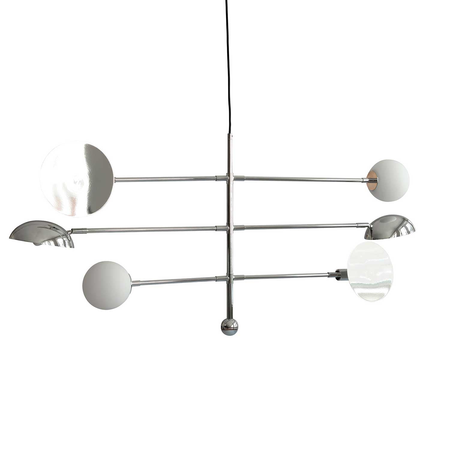Shan Chandelier - Suspension design en métal pour salle à manger