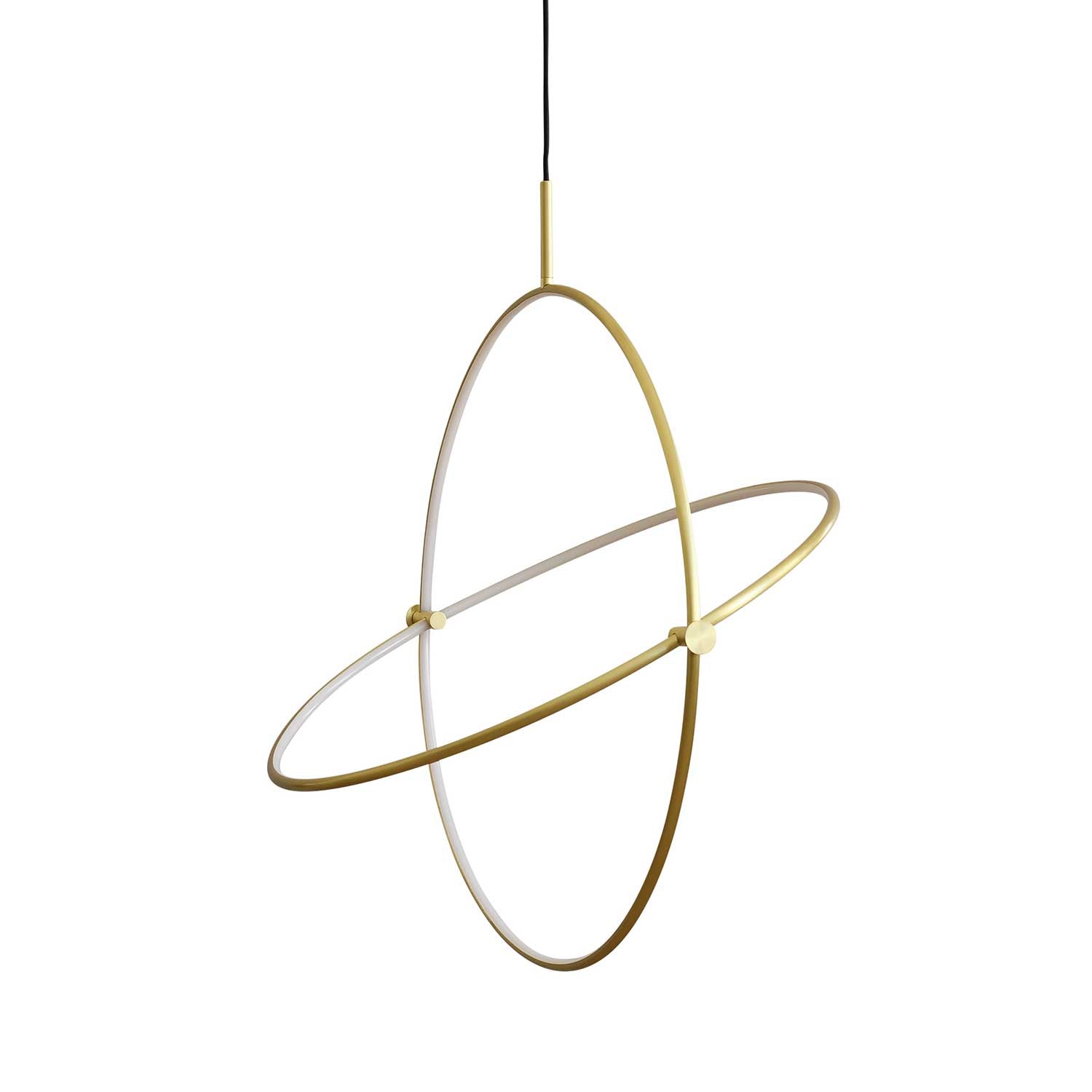 Maru Pendant - Sospensione LED cerchio in metallo design per cucina