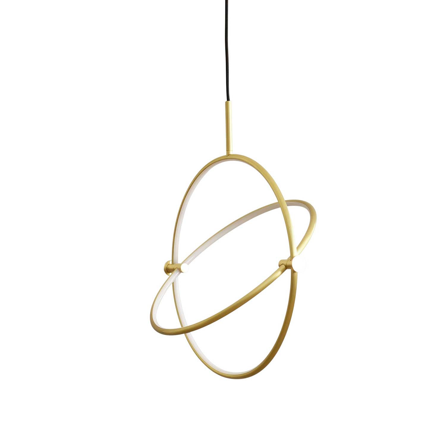 Maru Pendant - Sospensione LED cerchio in metallo design per cucina