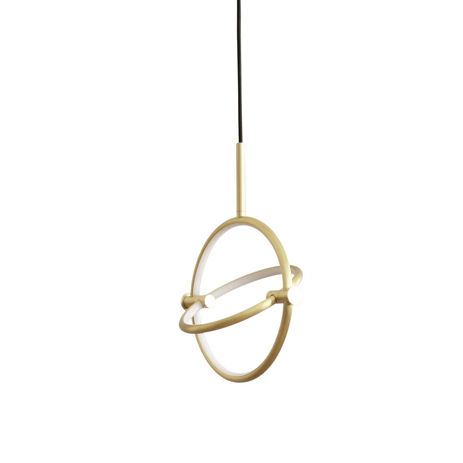 Maru Pendant - Sospensione LED cerchio in metallo design per cucina