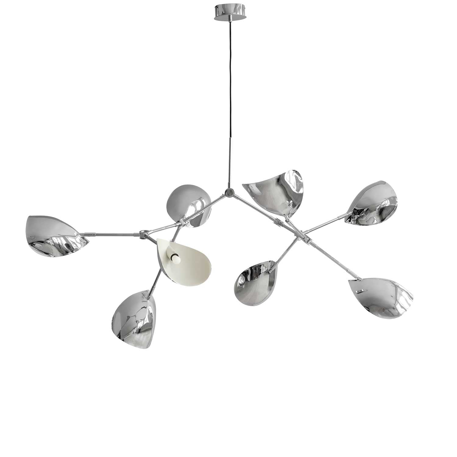 Lámpara colgante Stingray - Lámpara colgante para comedor de diseño en acero