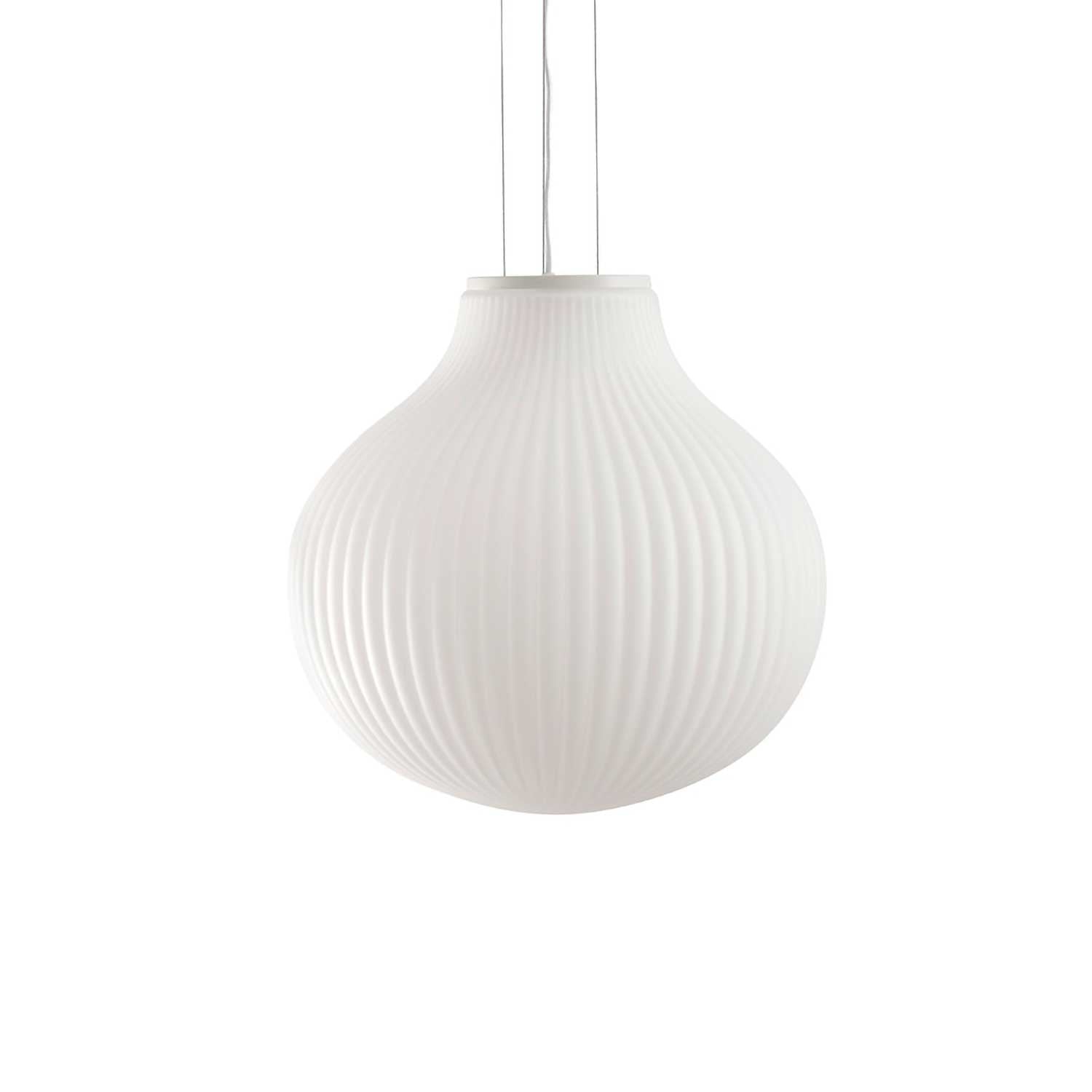 Isabelle - Lustre en verre pour salle à manger élégante