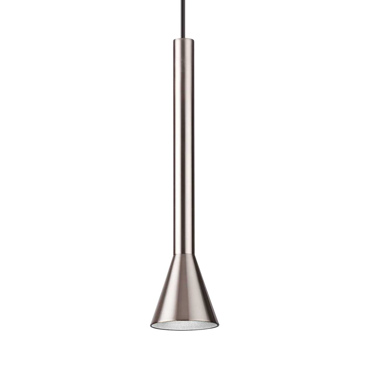 DIESIS - Black or gold conical flute pendant light