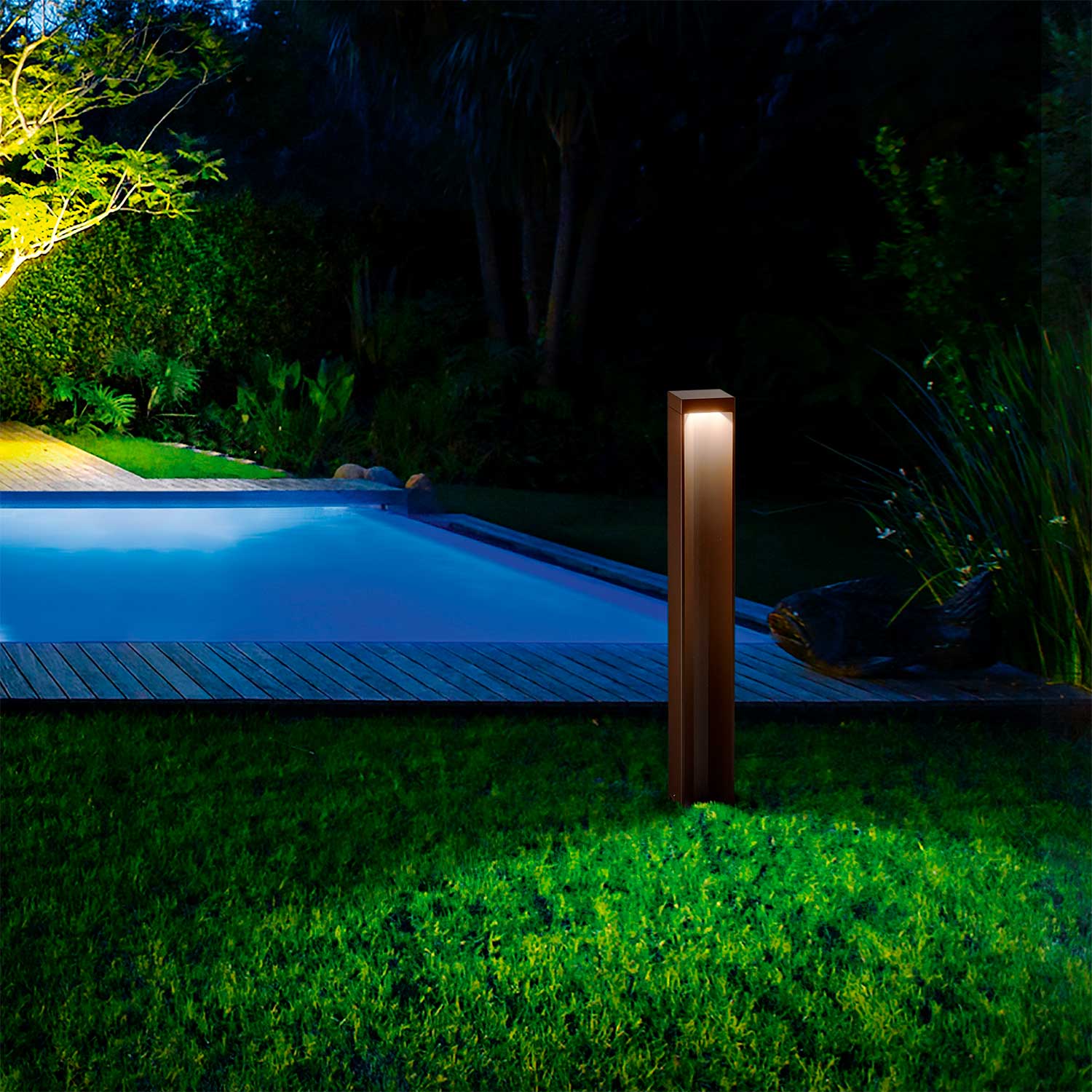KURT - Designer bollard light, path lighting